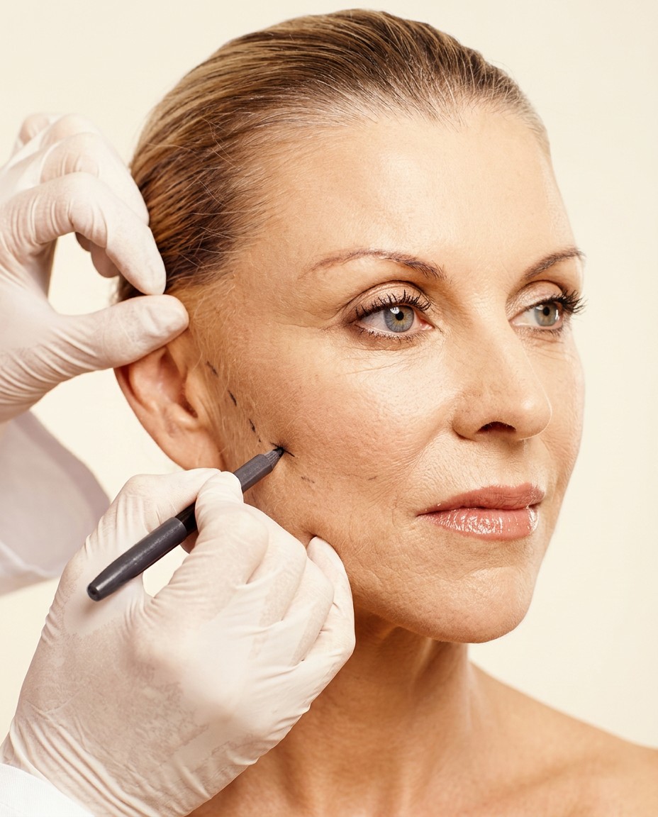 Flacidez facial