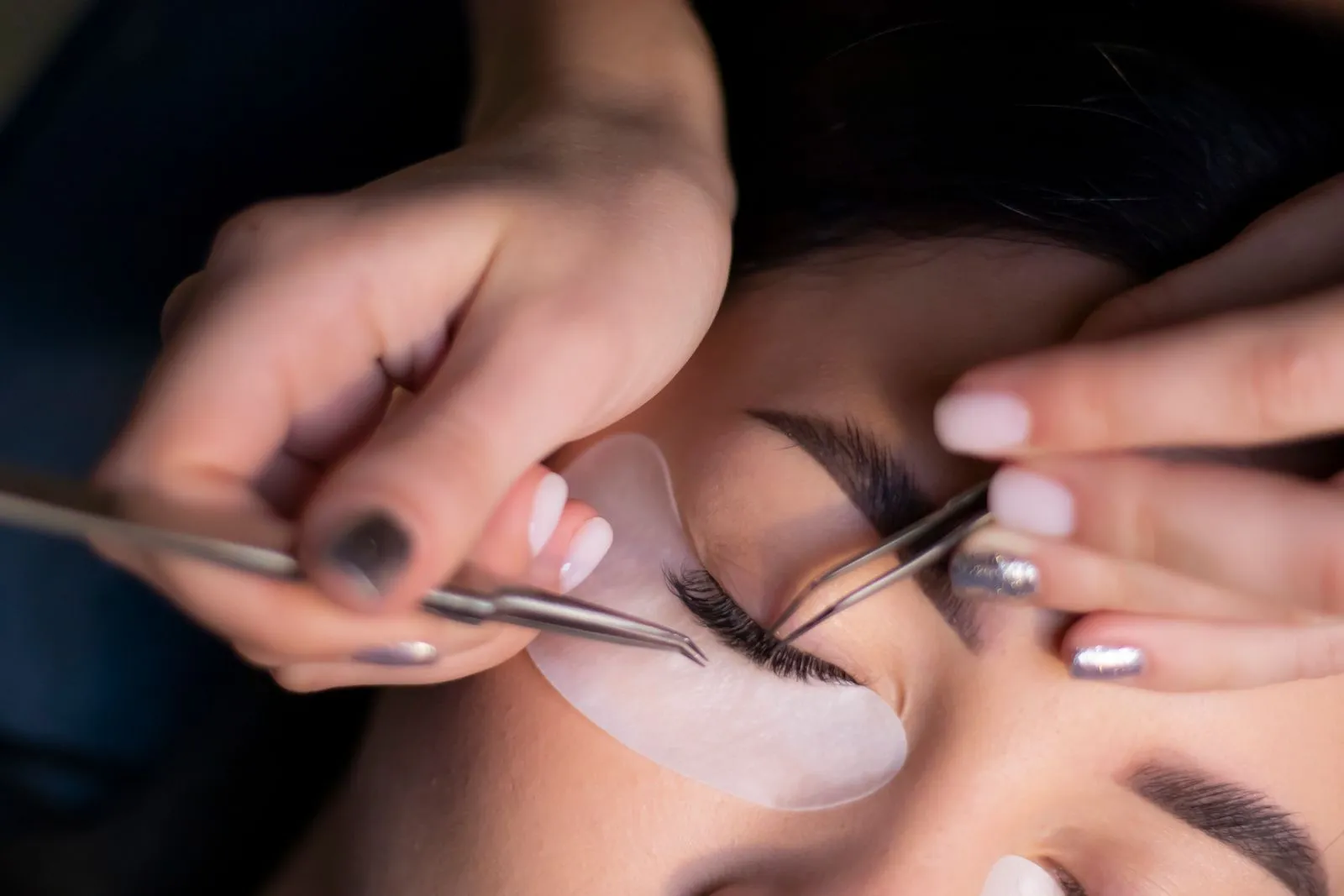 Extensiones de pestañas